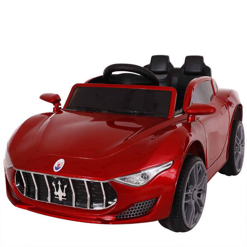 2024 Hot sale electric car with safety guardrail/ATV Pedal ride on car with music and lights for kids battery operated toy car