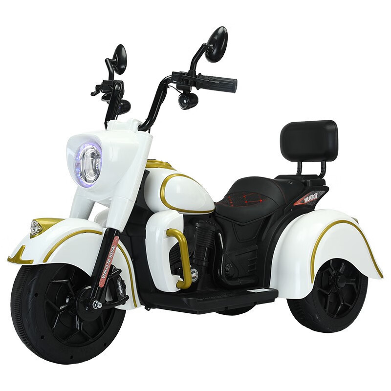 2024 Kid Manually Turn The Handle Motorcycles Cool Lights Electric Motor Wholesale Children's Toy Cars Dual-drive Motorcycle