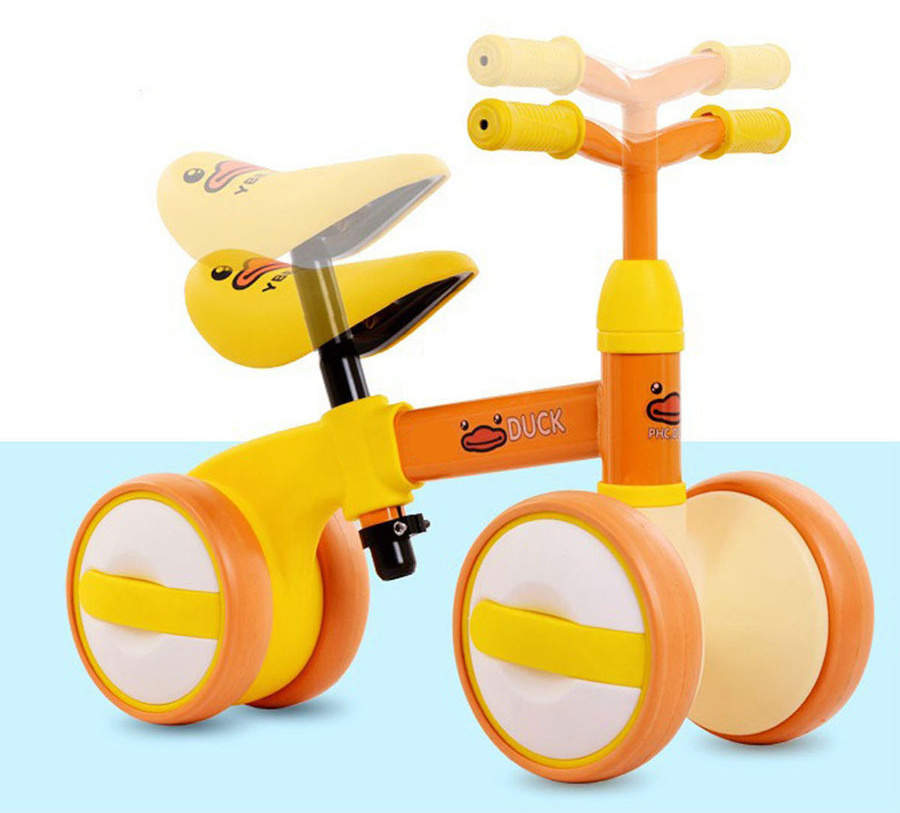 Hebei factory in China sells children's four-wheel balance car, children's scooter and children's walker directly