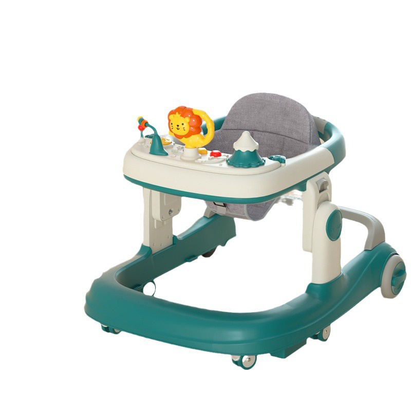 China wholesale 360 degree rotating baby walker Educational Babi Jumper Walking Push Baby Round Activity Walker