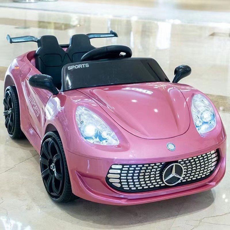 2024 high quality kids electric car/4 motor 2.4G remote control kids electric car/battry power 2 seats car