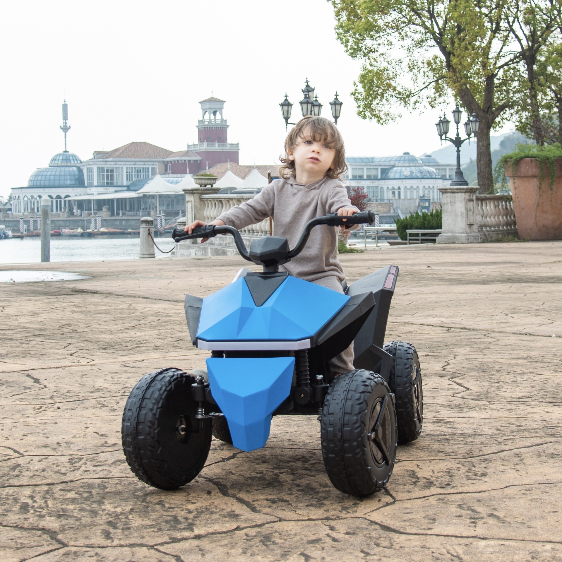 1-10 year old children's electric off-road beach vehicle can sit on a person,battery,four-wheel toy car,remote-controlled toy