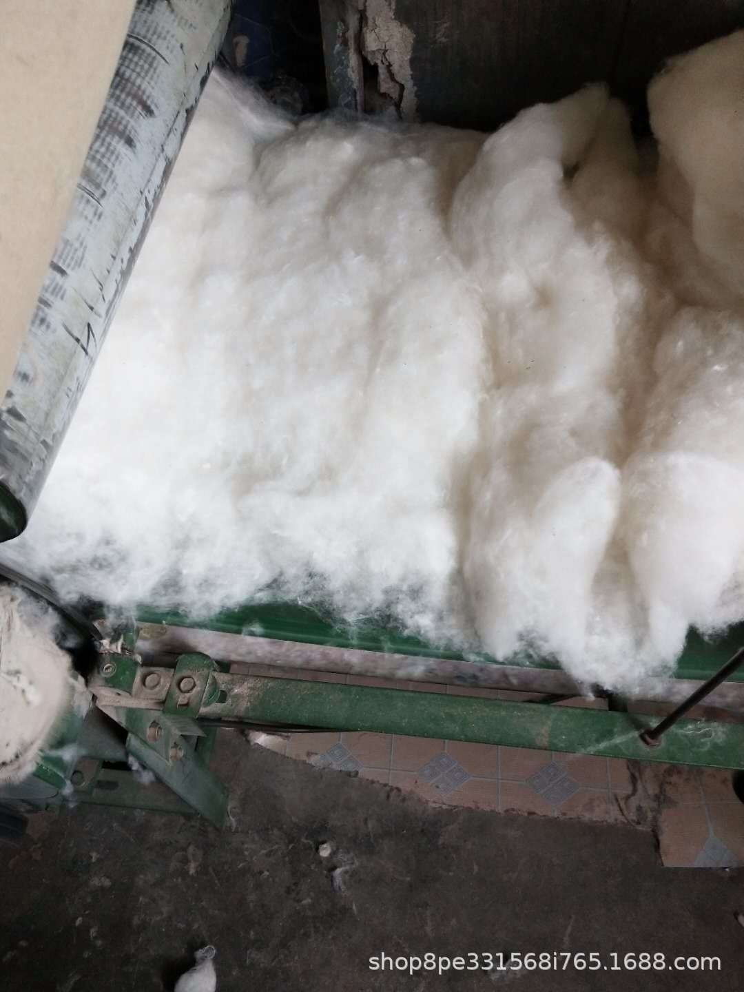 Cotton waste lickerin dropping waste cotton Noil from spinning mill cotton waste