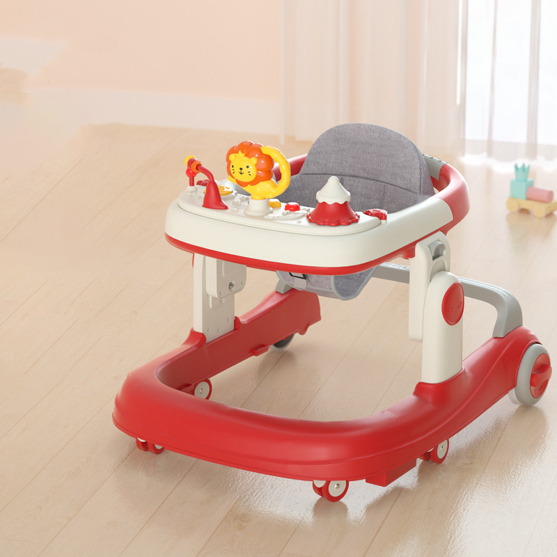 China wholesale 360 degree rotating baby walker Educational Babi Jumper Walking Push Baby Round Activity Walker