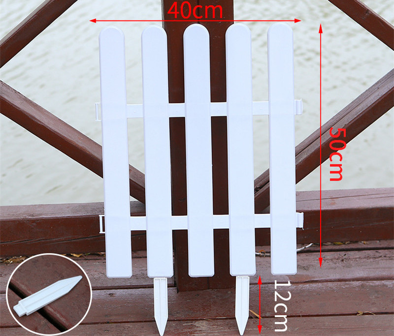 Cheap FenceTech 6x8 ft White Color Plastic/pvc vinyl fence