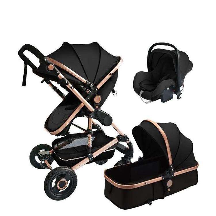 360 Rotation stroller baby 3 in 1 stroller for Baby Carriage Stroller with car seat