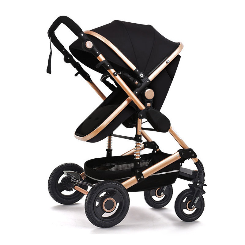 China easy foldable Baby jogger newborn Stroller 3 in 1 pram branded foldable 3 pieces for 0-3 years babies