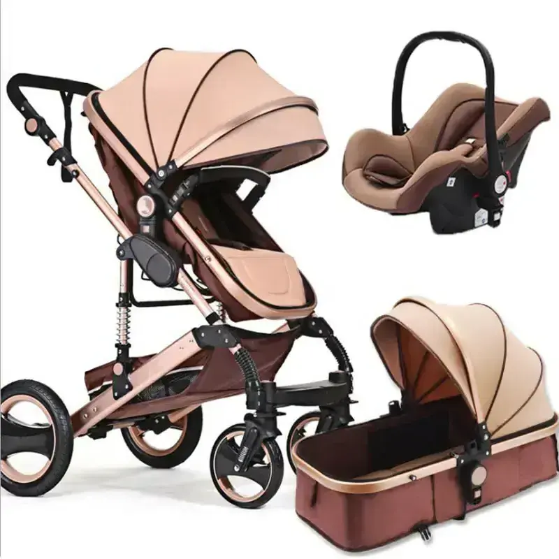 360 Rotation stroller baby 3 in 1 stroller for Baby Carriage Stroller with car seat