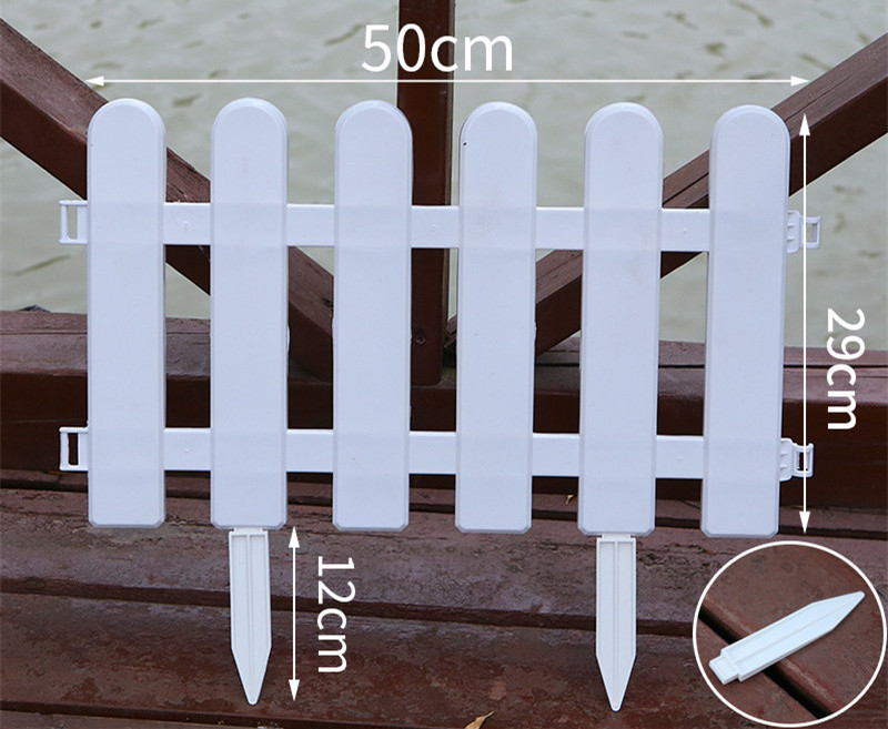 Cheap FenceTech 6x8 ft White Color Plastic/pvc vinyl fence