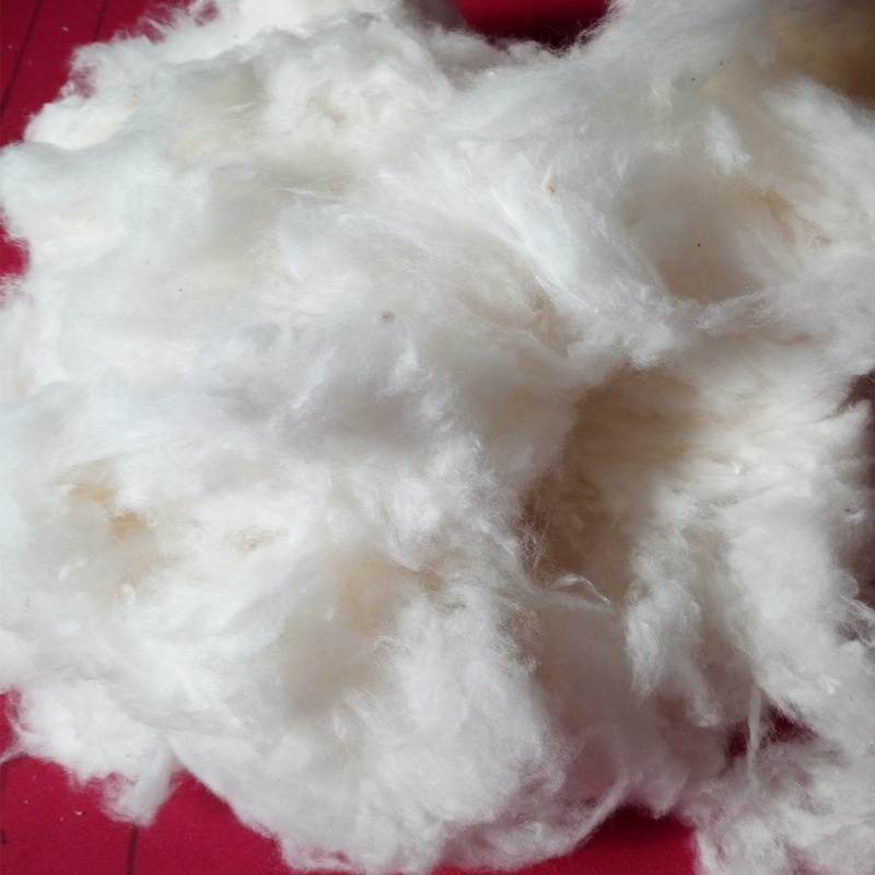 Cotton Fiber Buy 100% raw organic cotton comber cotton noil  for 100% raw fabric