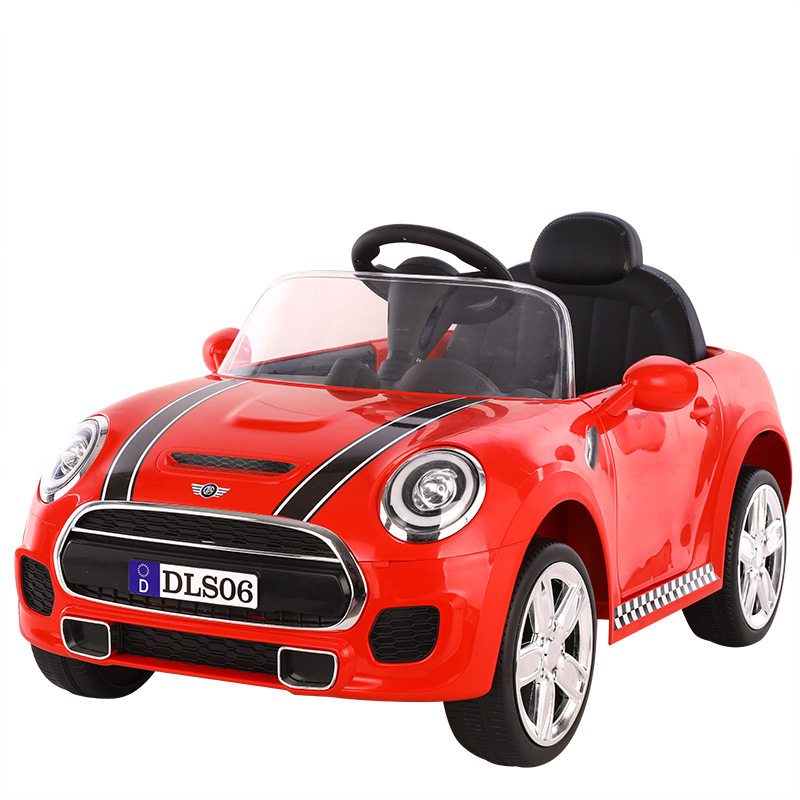 1-6 Year Old New Discount Children's Electric Car Can Seat People, Four Wheeled Toy Car, Remote Control Music and Light