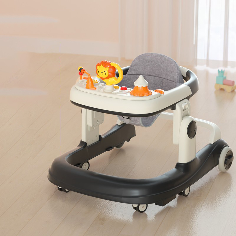 China wholesale 360 degree rotating baby walker Educational Babi Jumper Walking Push Baby Round Activity Walker