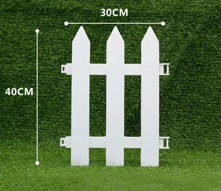 Garden Fence Expandable Chain Link Fence Decorative Bamboo Plant Border Reusable Lawn Edging for Backyard Gardening