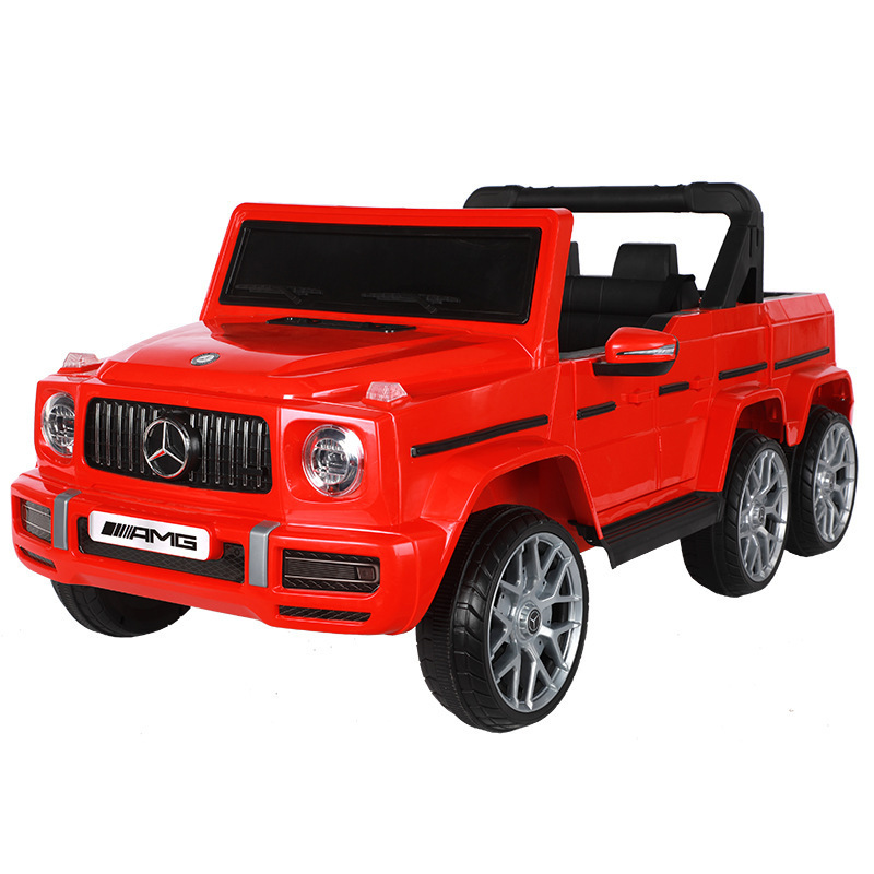 Six wheeled Mercedes Ben z Big G children's electric off-road vehicle, enlarged two seater new remote-controlled rocking toy car