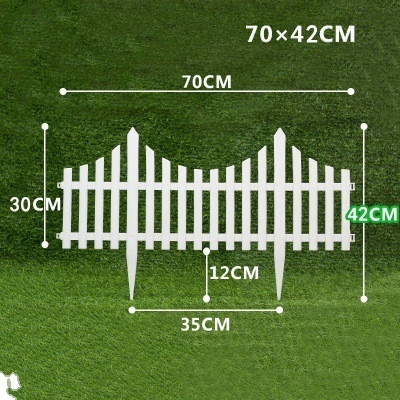 6'*8 Feet High Quality Factory Directly PVC Fence for Garden and  House