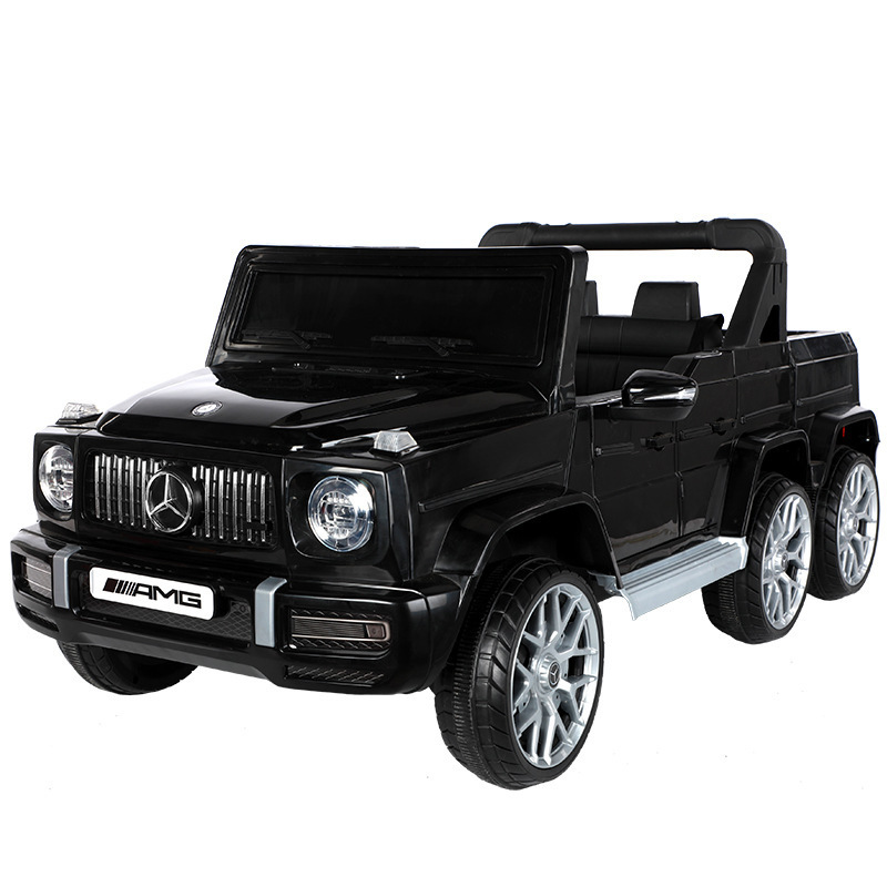 Six wheeled Mercedes Ben z Big G children's electric off-road vehicle, enlarged two seater new remote-controlled rocking toy car