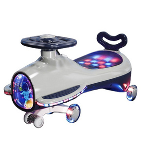 2024 Hot Selling New Ride On Children's Kid's Toys Twisted Twisting Wiggle Twist Swing Car with cool lights and music