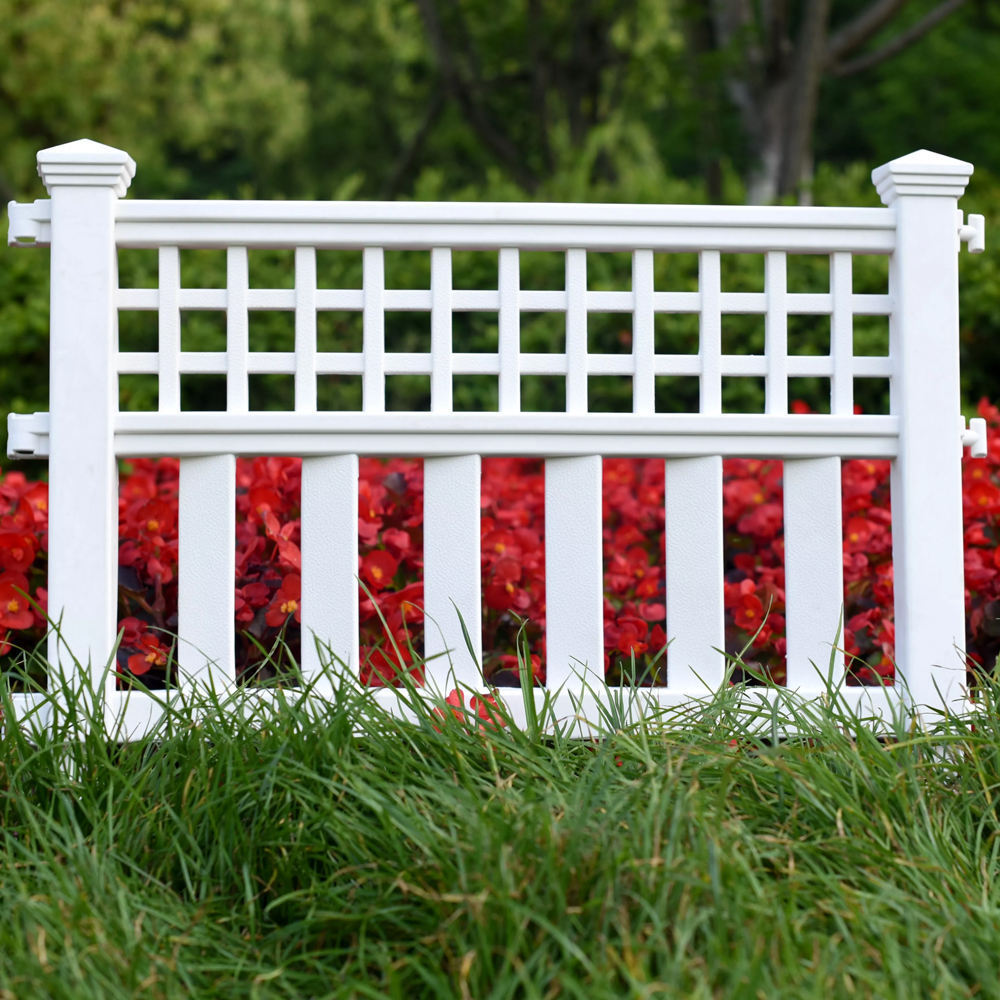 Hot selling 100% Virgin Material PVC Fence, PVC Fence Series  for Garden and House