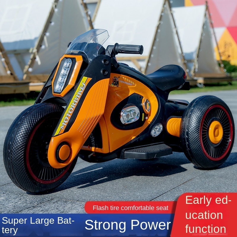 Large-volume Children's Toy 12v 3 Wheel Ride Atv Ride-on Car 24v Kids  Motorcycle For Child