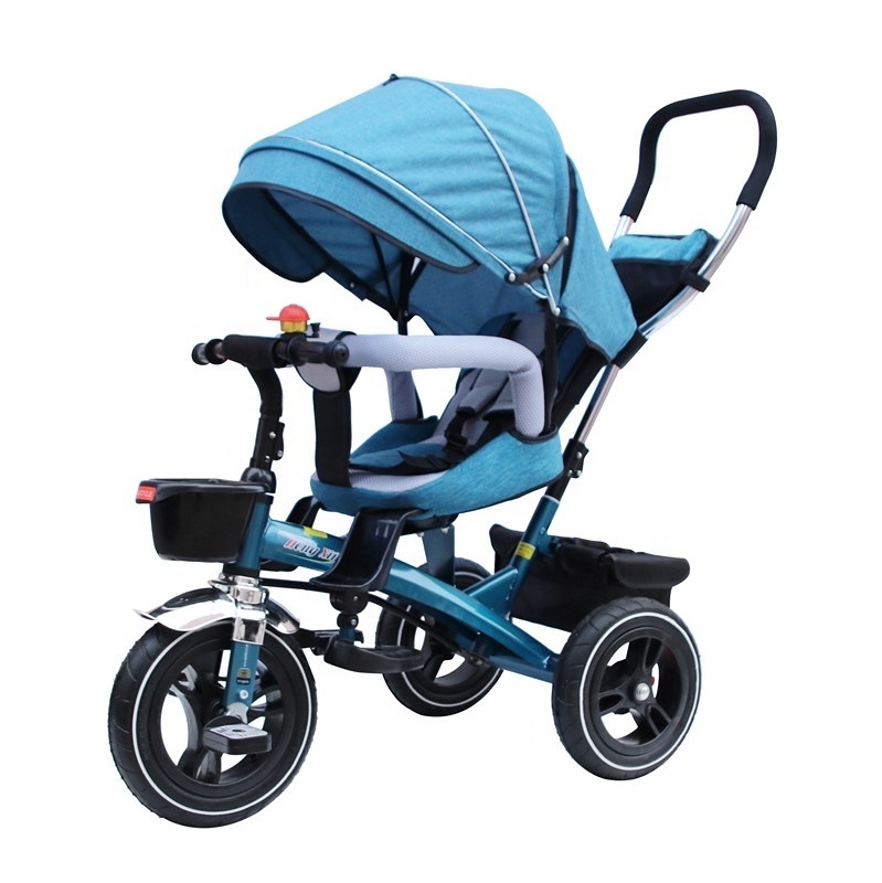 Baby strollers can sit and recline on portable space and titanium empty wheels