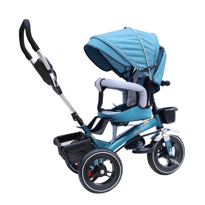 Baby strollers can sit and recline on portable space and titanium empty wheels