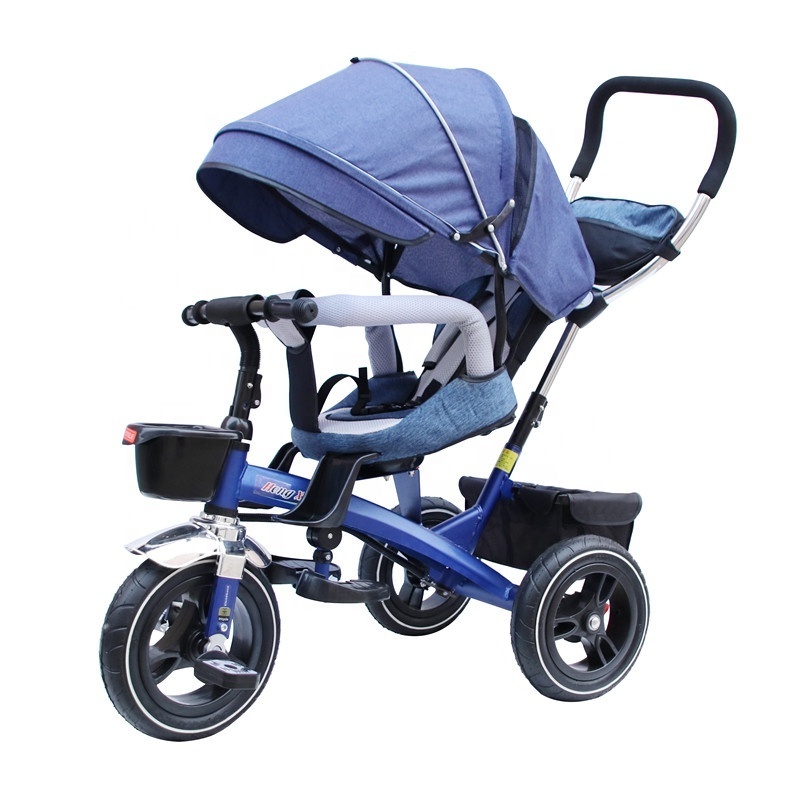 Baby strollers can sit and recline on portable space and titanium empty wheels