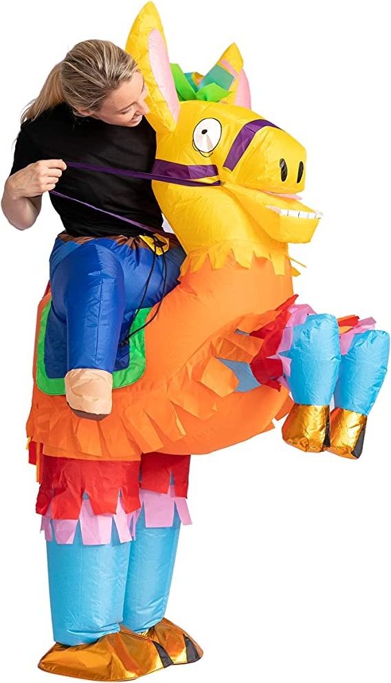 New Quirky Halloween costume Fun Party Holiday celebration Pinata alpaca costume Inflatable