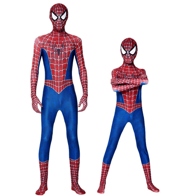 High quality Remy Tony Spiderman adult children cosplay jumpsuit Halloween cosplay costume