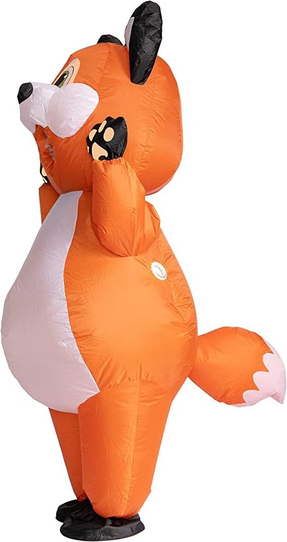 super september Full Body Animal Adult Unisex One Size Fox Inflatable Halloween Costume