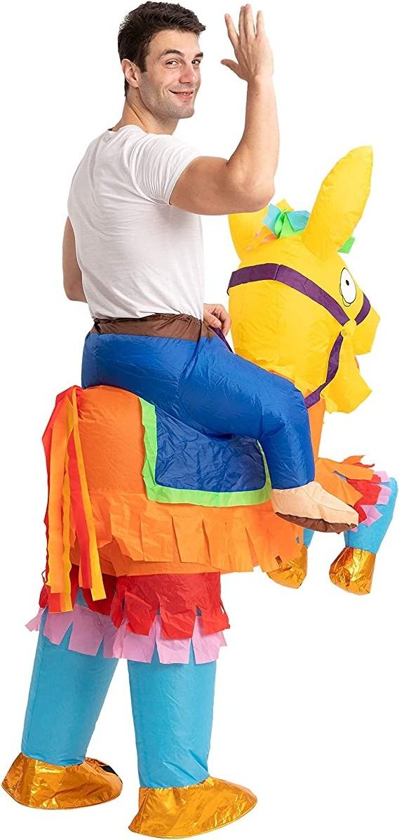 New Quirky Halloween costume Fun Party Holiday celebration Pinata alpaca costume Inflatable