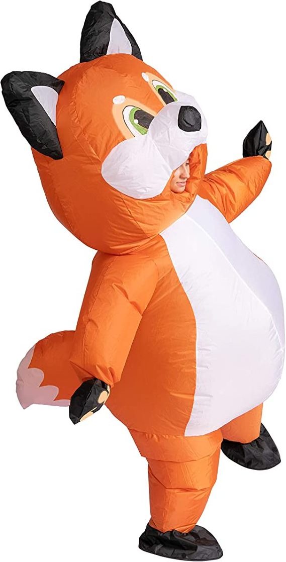 super september Full Body Animal Adult Unisex One Size Fox Inflatable Halloween Costume