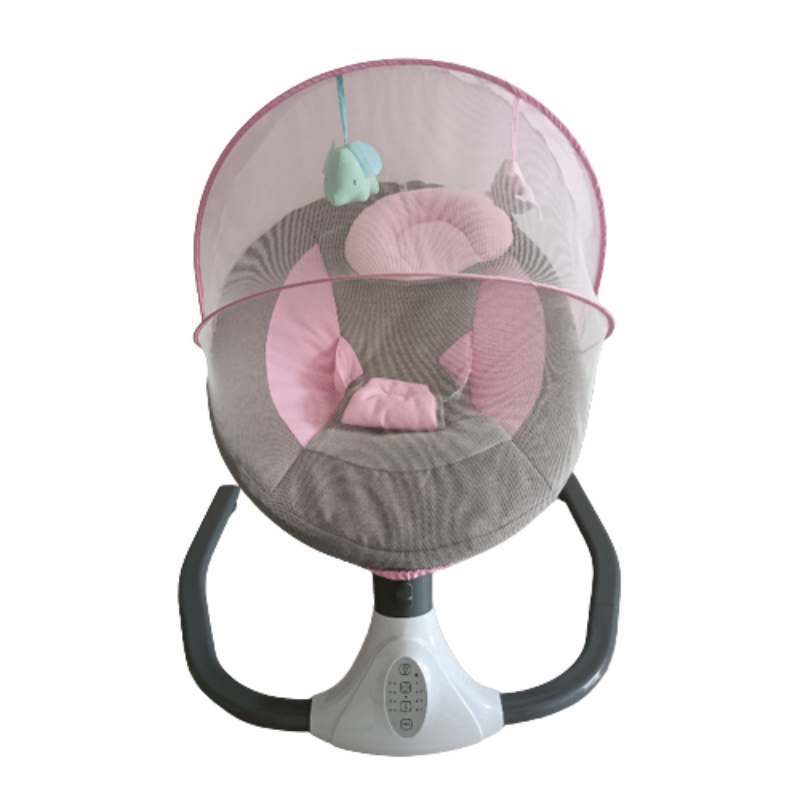 Ingenuity 4-Speed Portable Baby Swing with Music Nature Sounds Swing New Design Baby Rocker