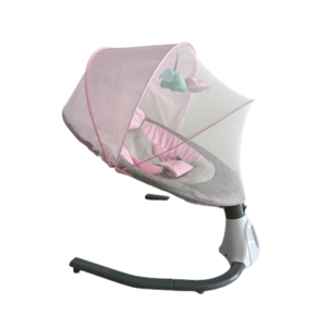 Ingenuity 4-Speed Portable Baby Swing with Music Nature Sounds Swing New Design Baby Rocker