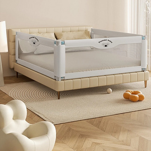 Baby Bed Fence, Foldable Baby Bed Rail Playpen For Baby