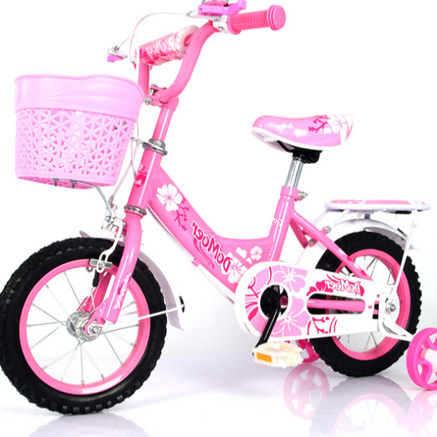 fashion kids bike 12 inch 16 inch pink steel children bicycle with training wheel girl bike for 3-5 years ready well for deliver