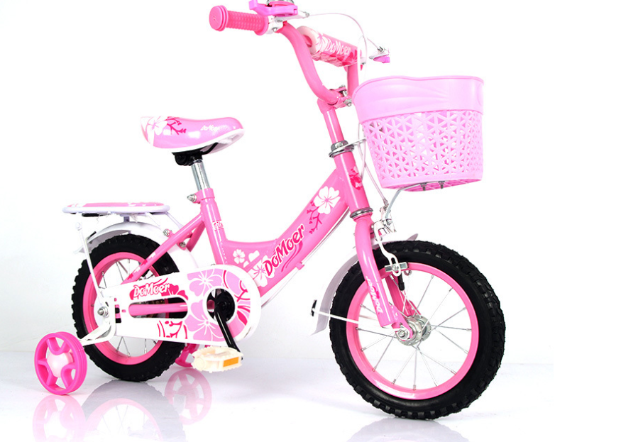 fashion kids bike 12 inch 16 inch pink steel children bicycle with training wheel girl bike for 3-5 years ready well for deliver