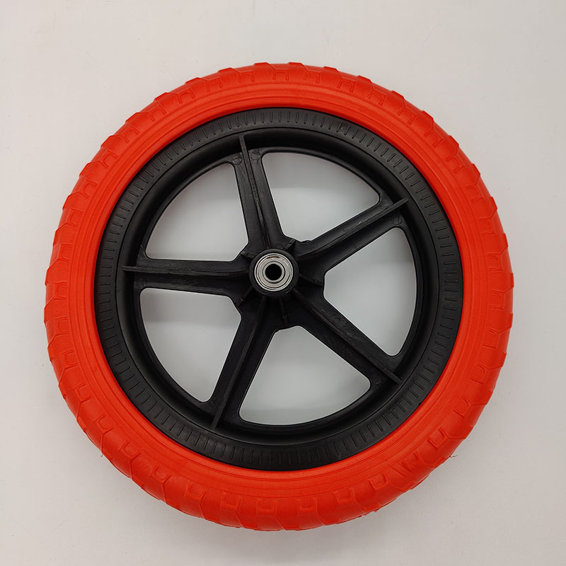 Flat free solid tire 12 inch  foam children bicycle balance bike wheel