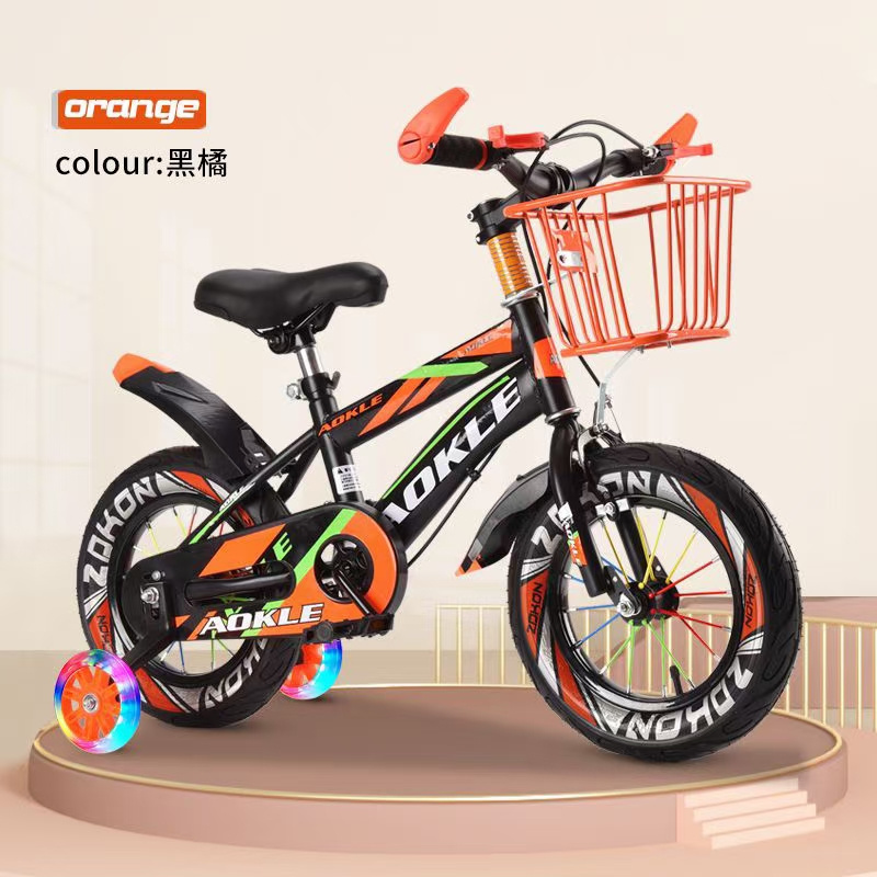 Children's Bicycle Training Wheels Included Toddler Kids Bike 12 14 16 18 Inch Child Bicycle Bike For Kids 1-6 years