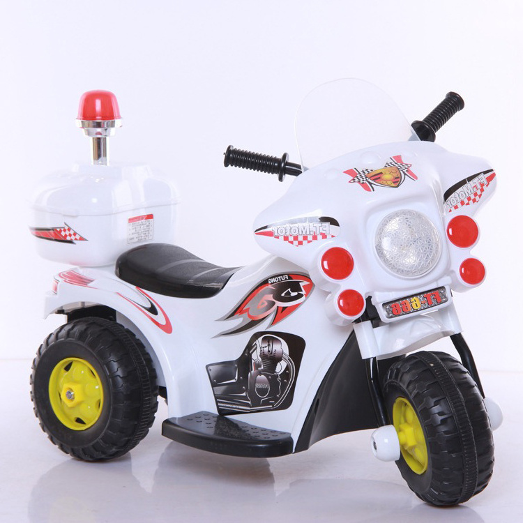 2022 China supply baby ride on toy 2 wheels plastic battery power kids electric motorcycle for children