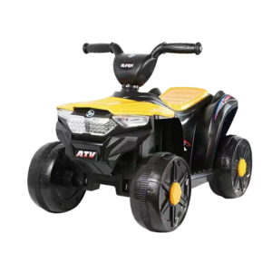 Children's electric vehicles can be manned with remote control ATV