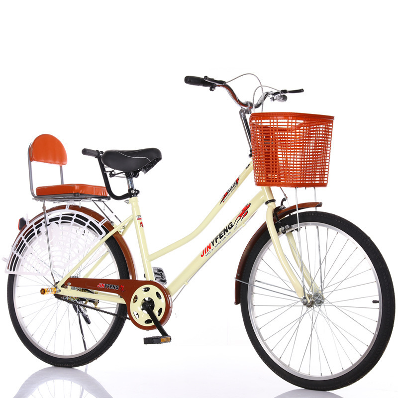 hot sale lady good quality cheap old style city bike/ wholesale fashional 26 inch women city bicycle