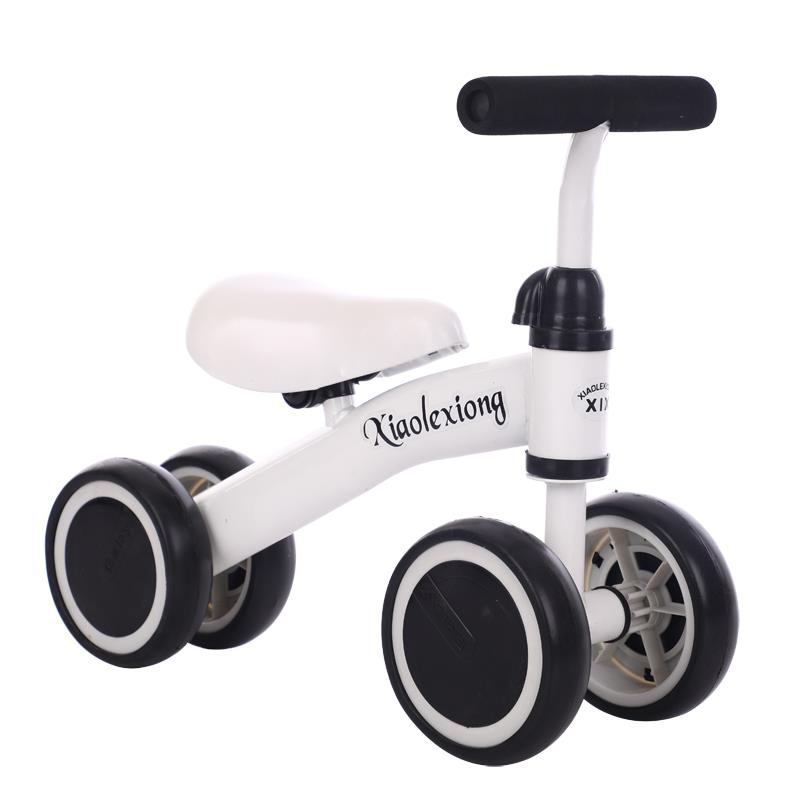 2021 new models factory wholesale 4 wheel baby walker Mini kids balance bicycle no-pedal lovely cool balance bike for baby