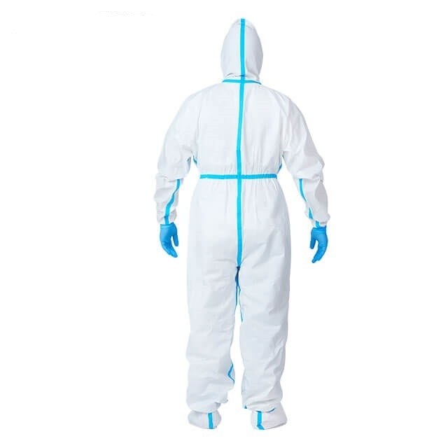 Microporous Coveralls disposable Overalls Isolation Suit Protective Cloth Medical Coverall Disposable hazmat suit