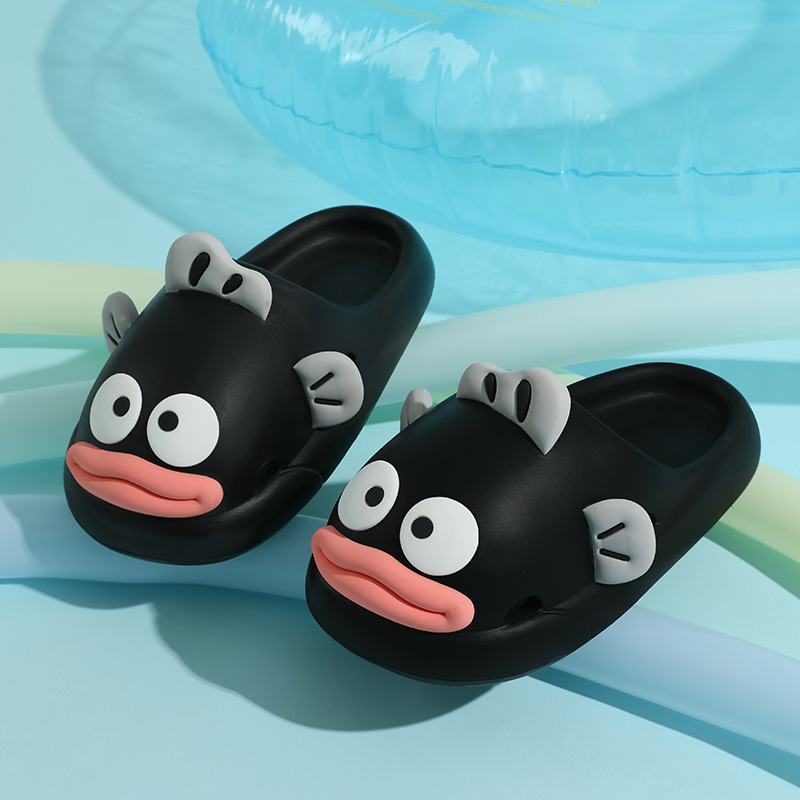 Hot selling Clown fish slippers for women summer cute cartoon indoor thick-soled non-slip slippers summer zapatillas chinelos