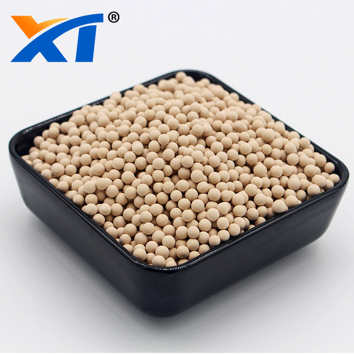 sphere 1.7-2.5 mm zeolite molecular sieve 3a desiccant for liquid alcohol dehydration