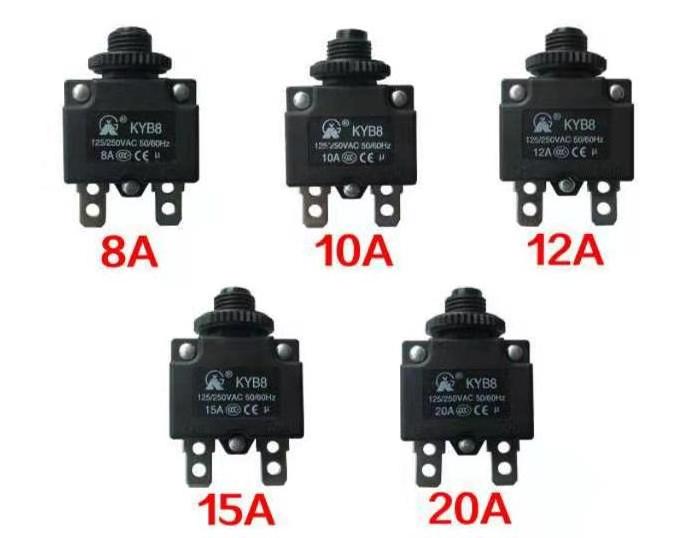 Circuit Breaker Overload Protector Air Compressor Switches With Waterproof Cover