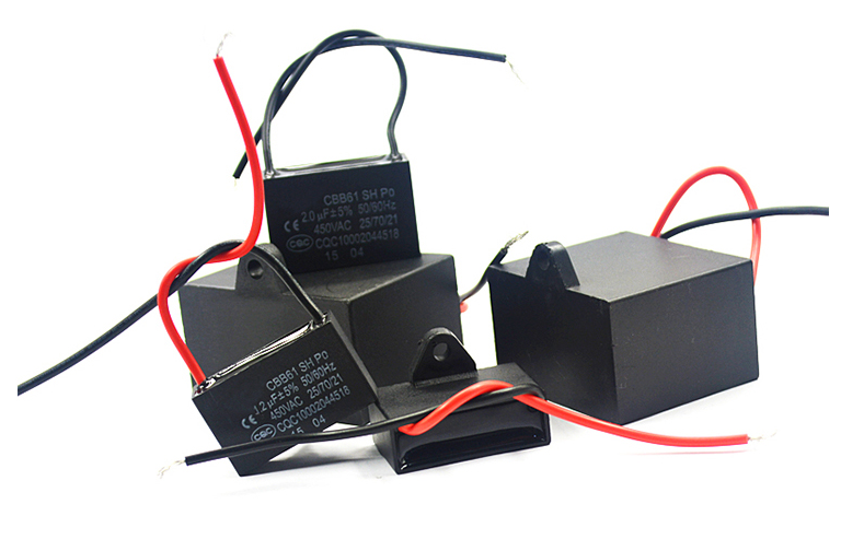 CBB61 air conditioner fan capacitor 1/8UF 450V