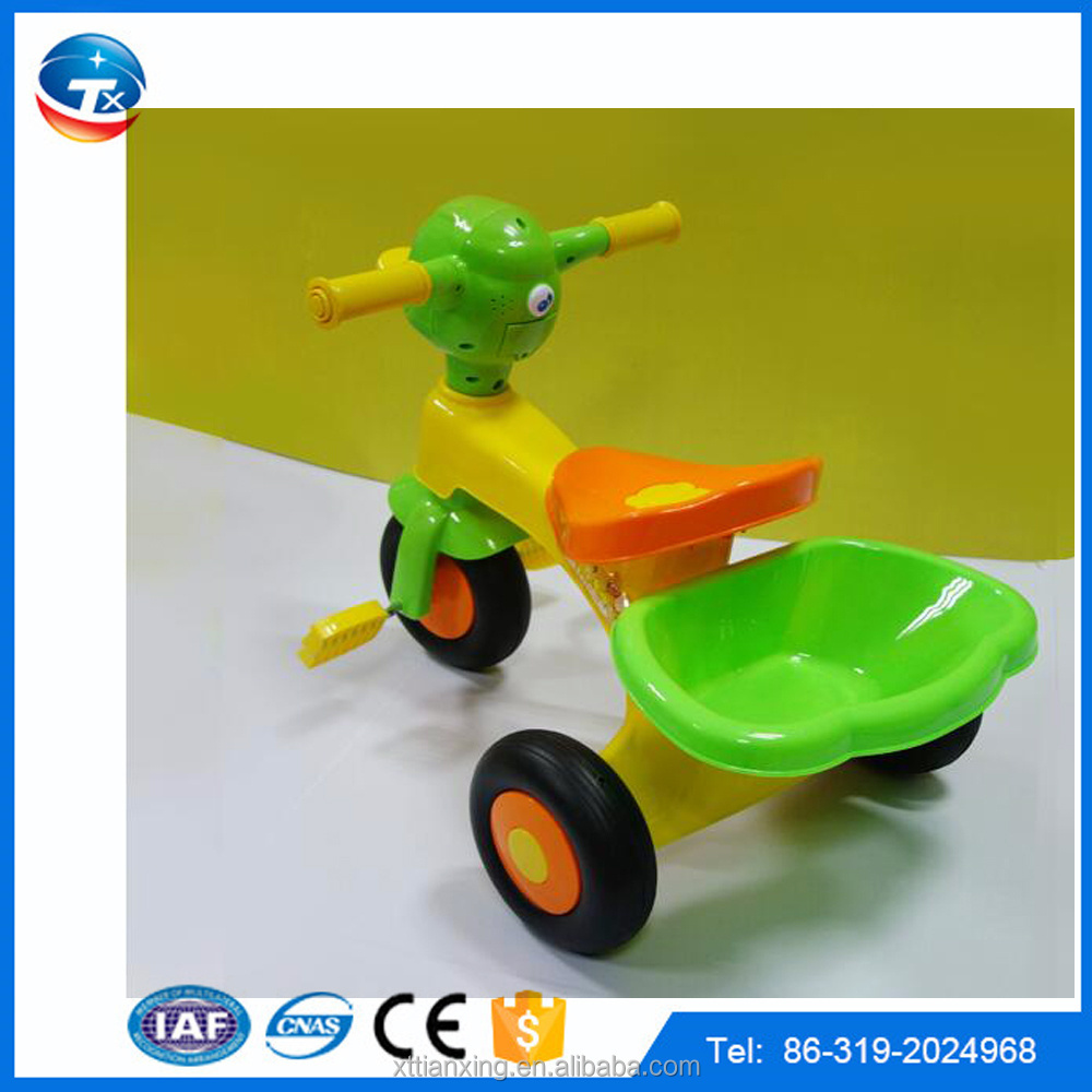 3 wheel bicycle car for child / children manual ride on car / kids tricycle for wholesale