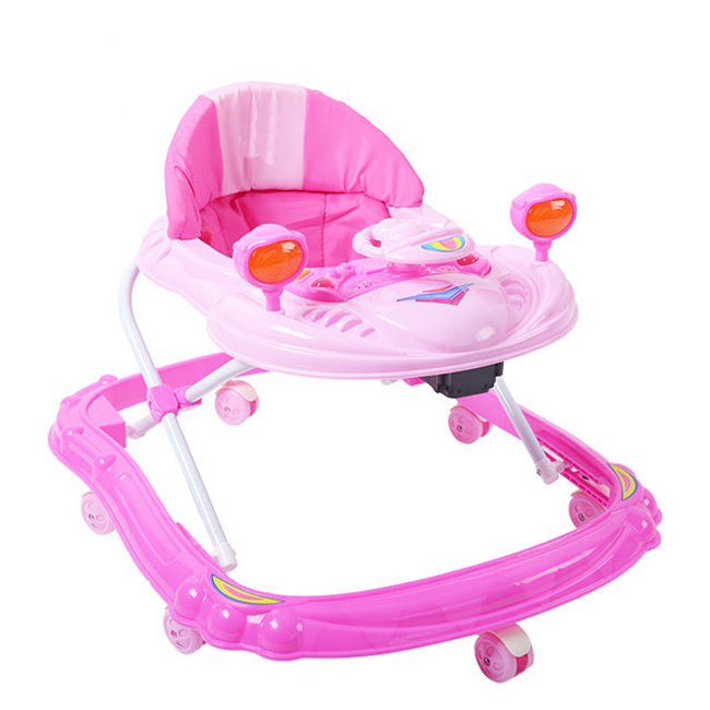 Made in china high sale Ride On Car Music Toy Toddler Round Activity 3 In 1 Baby Walker for Safe Plastic