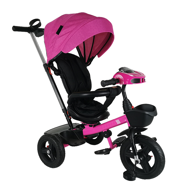 CE approved best quality air wheel children 3 in 1 3 wheel smart trike baby stroller bike